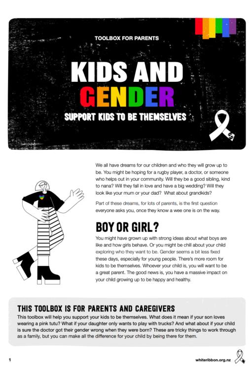 Kids and gender book cover