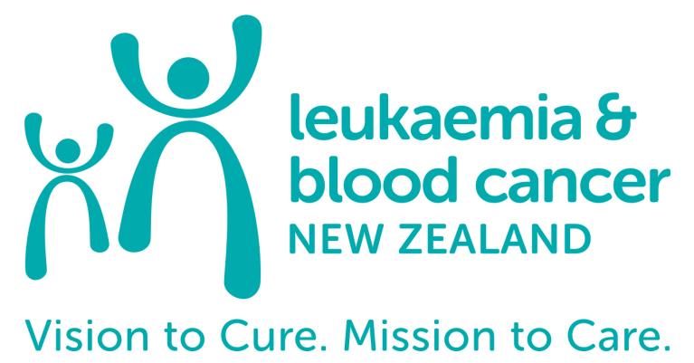 Leukaemia and blood cancer NZ logo