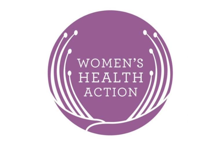 Women's health action logo