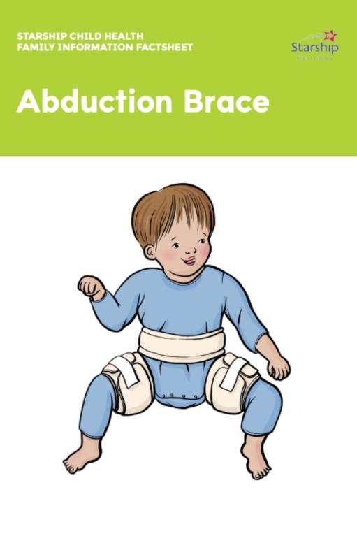 Cover of the starship booklet on abduction brace