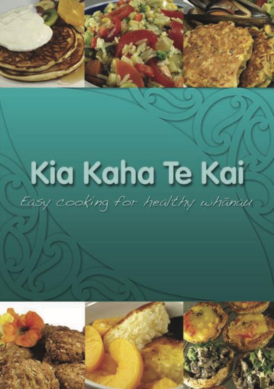 Kia Kaha Te Kai recipe book cover