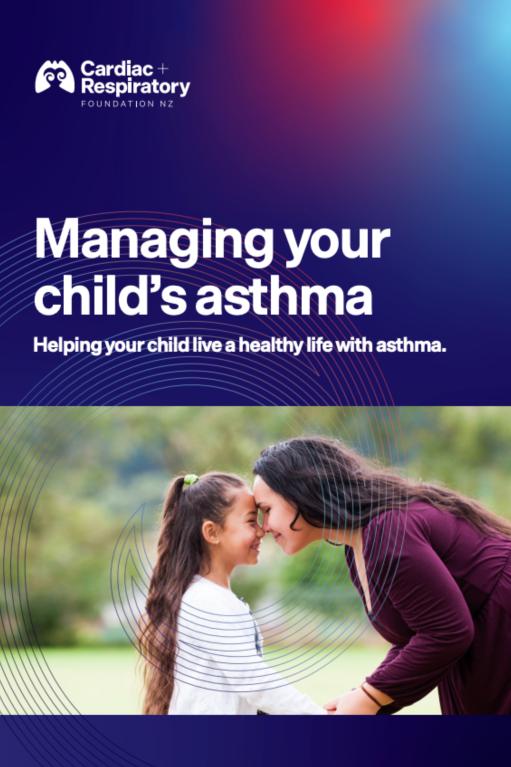 Managing your child's asthma booklet cover