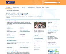 Thumbnail image of a website page