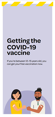 COVID leaflet cover