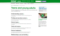 Thumbnail image of website homepage