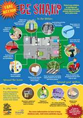 sharp safety poster things safekids glass around kidshealth