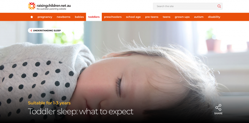 Toddler sleep: what to expect