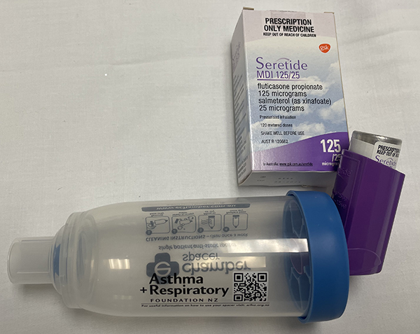 Seretide combination inhaler