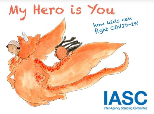 Cover of book 'My hero is you'