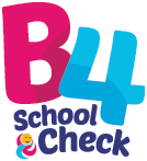 B4 School Check logo