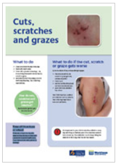 Cuts and grazes pamphlet