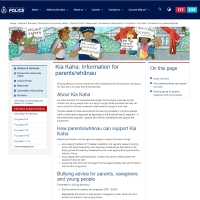 Police Kia Kaha website 